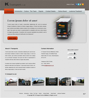 Web Design by pb for WestMids.com | Design: #601107