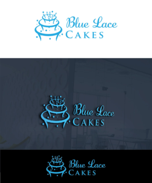 Design de Logo par joliau pour Blue Lace Cakes | Design : #15696291