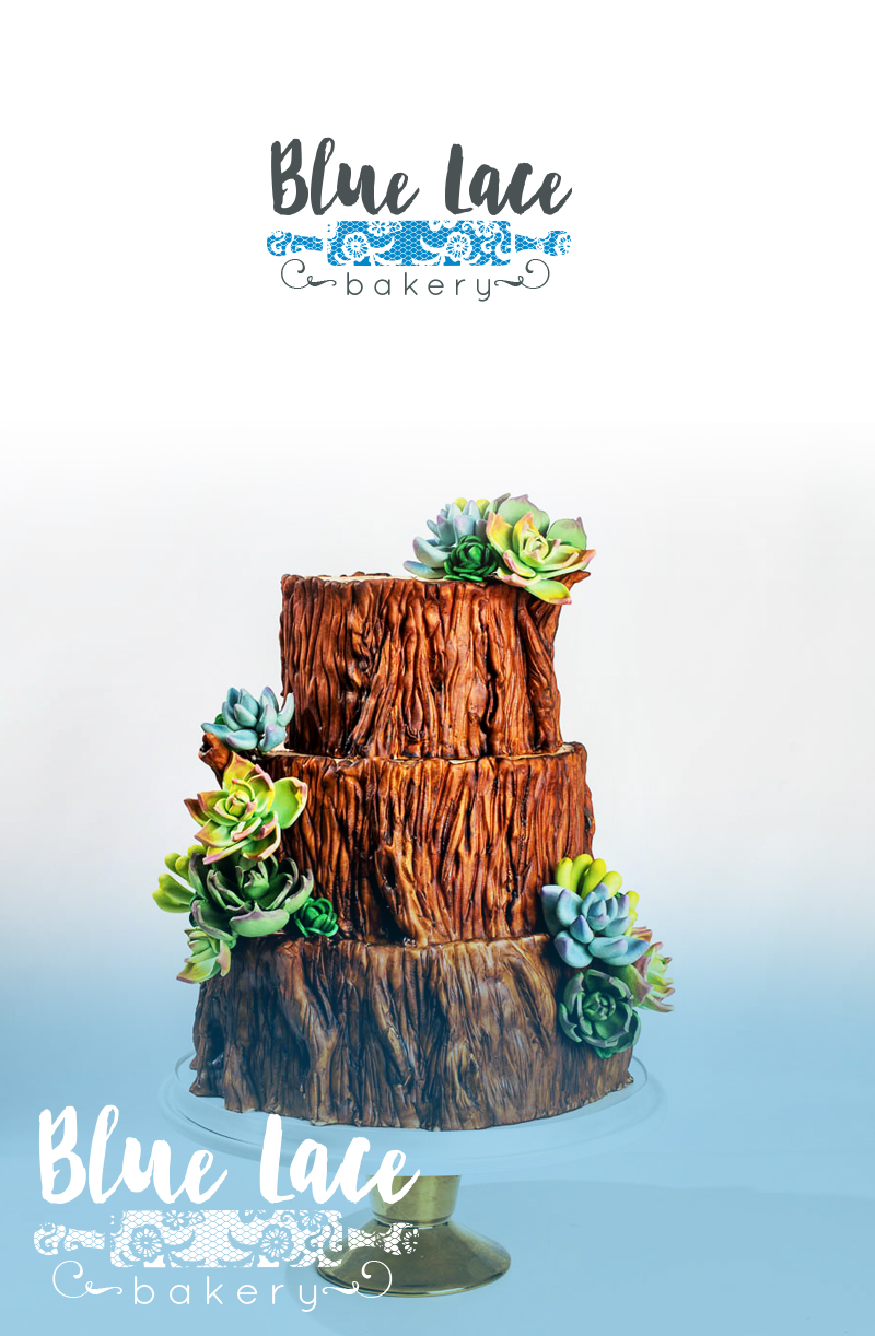 Diseño de Logo por gooddesign para Blue Lace Cakes | Diseño #15781066