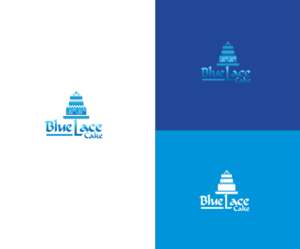 Logo-Design von bijuak für Blue Lace Cakes | Design: #15689328