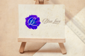 Logo-Design von GLDesigns für Blue Lace Cakes | Design: #15685237