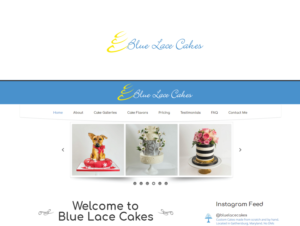 Design de Logo par Pram Shaw pour Blue Lace Cakes | Design : #15689997