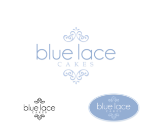 Blue Lace Cakes | Logo Design by Texel