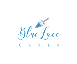 Blue Lace Cakes | Logo Design by Ai