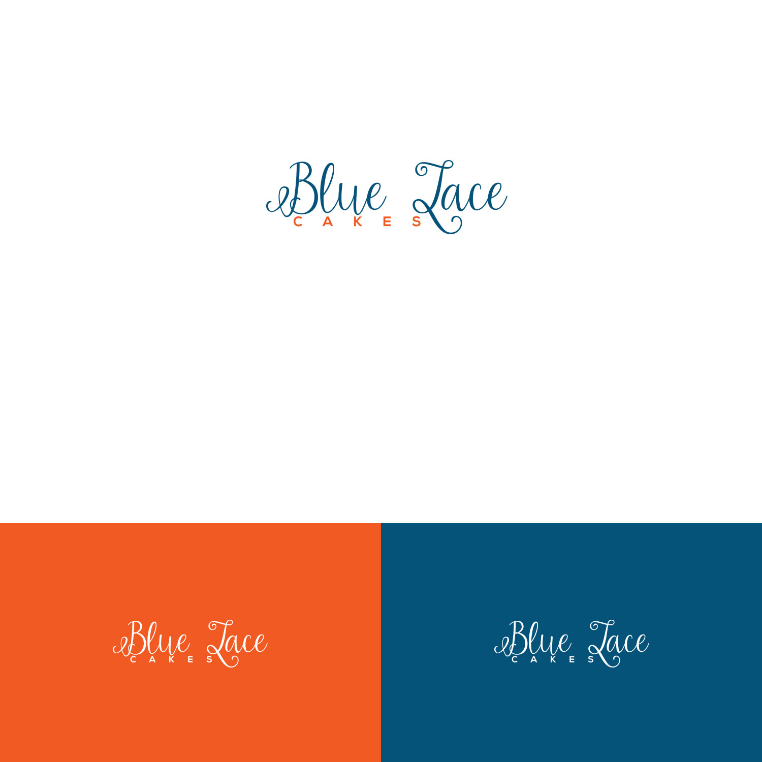 Design de Logo par DesignDUO pour Blue Lace Cakes | Design #15775236
