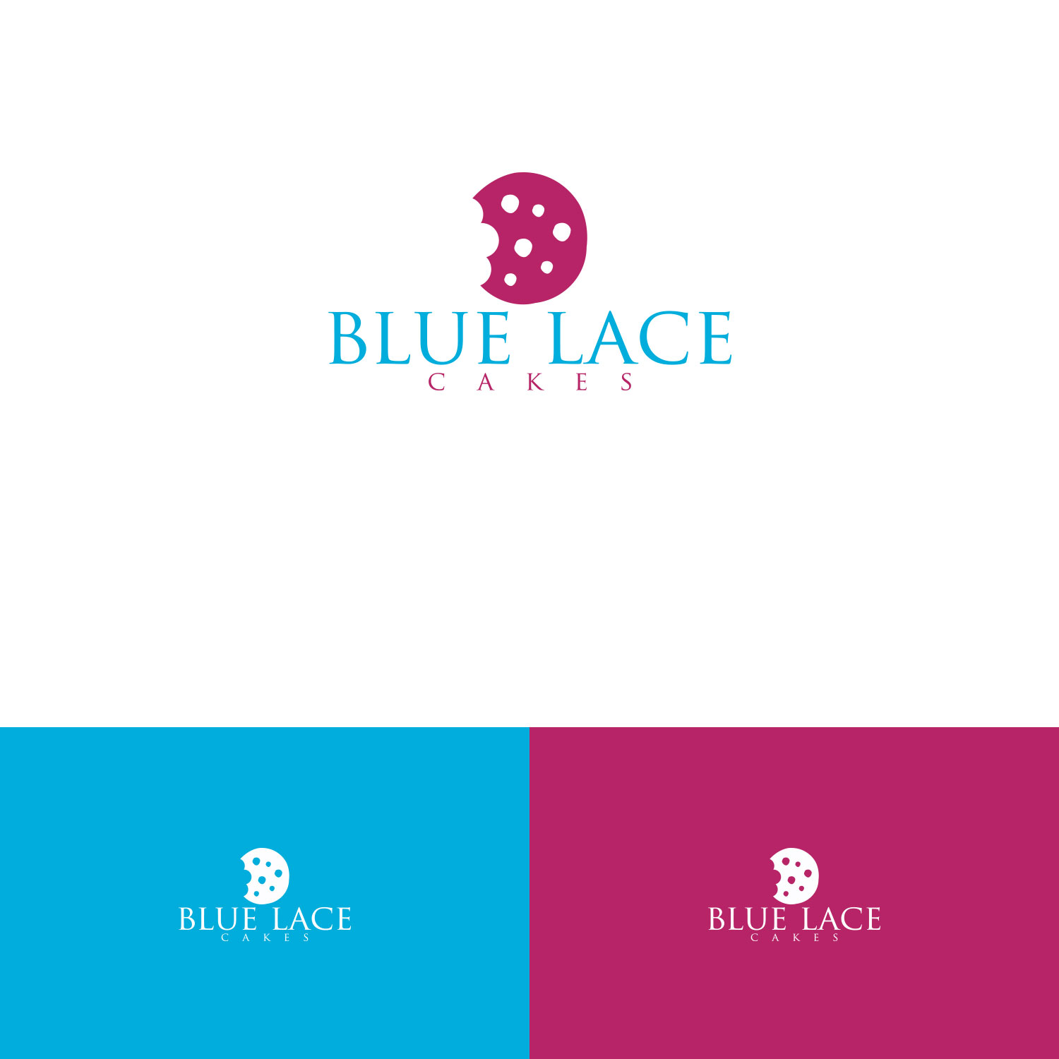 Design de Logo par DesignDUO pour Blue Lace Cakes | Design #15775311
