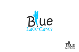 Logo-Design von DEADCOOL für Blue Lace Cakes | Design #15783540