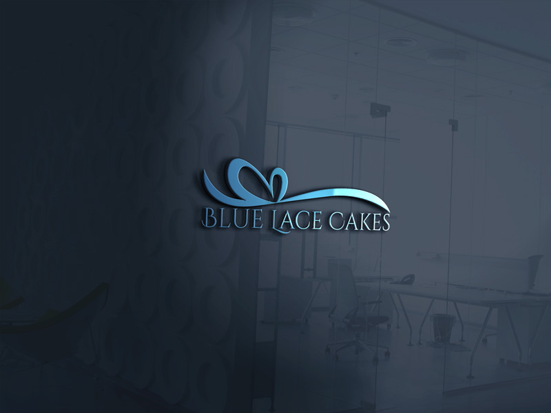 Diseño de Logo por asman para Blue Lace Cakes | Diseño #15702384