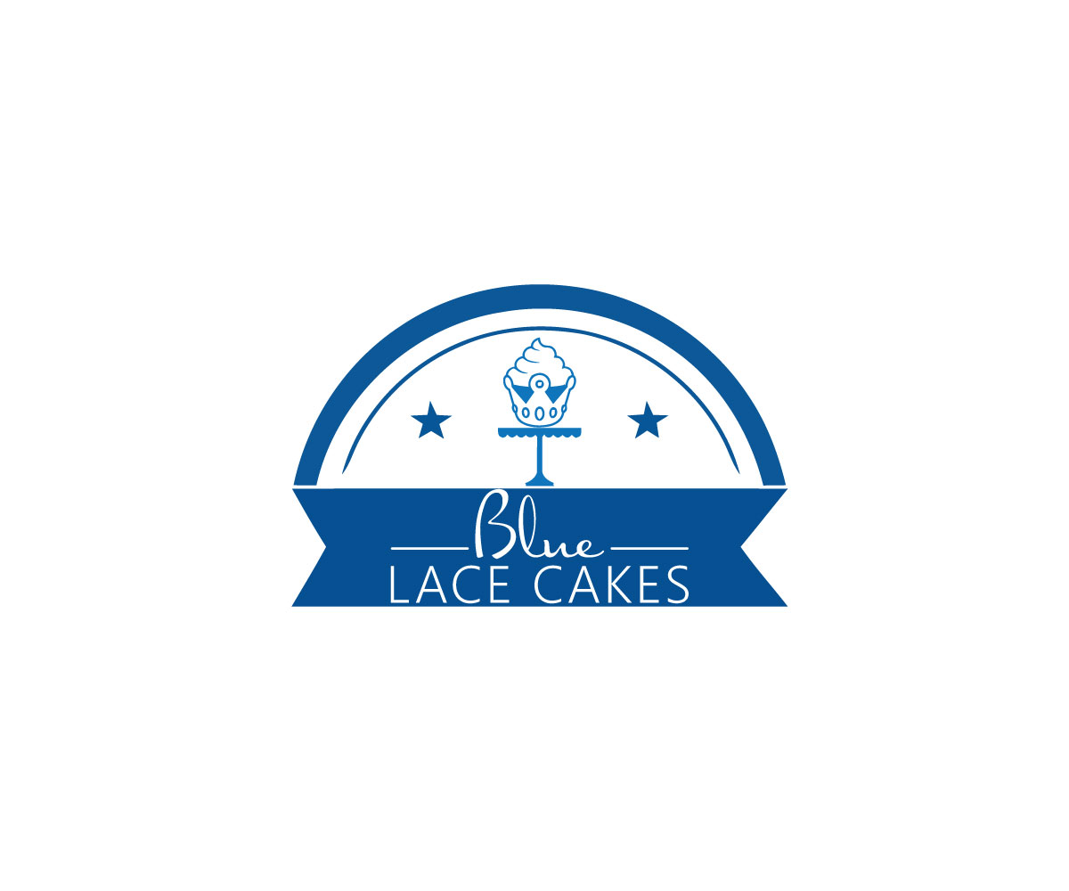 Diseño de Logo por Top king  designer para Blue Lace Cakes | Diseño #15699595