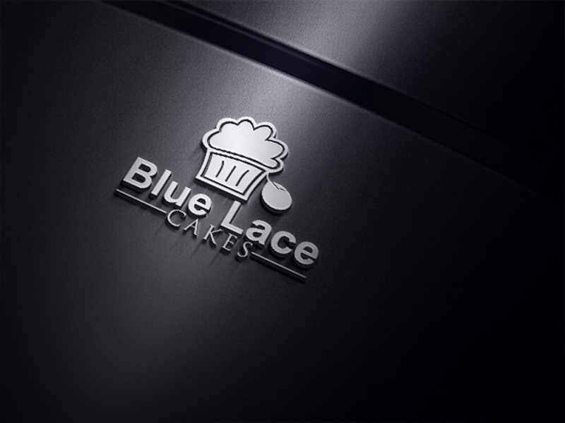 Diseño de Logo por Onetouch110 para Blue Lace Cakes | Diseño #15705471