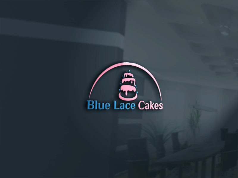 Design de Logo par Sherpa design pour Blue Lace Cakes | Design #15706802