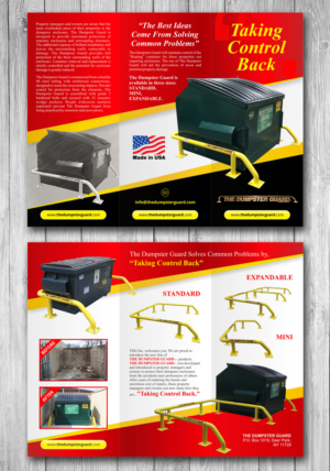 Brochure Design by ecorokerz for The Dumpster Guard Inc. | Design: #15711983