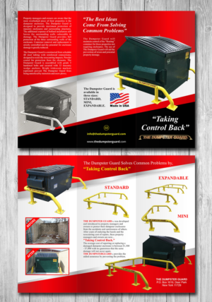 Brochure Design by ecorokerz for The Dumpster Guard Inc. | Design: #15750746