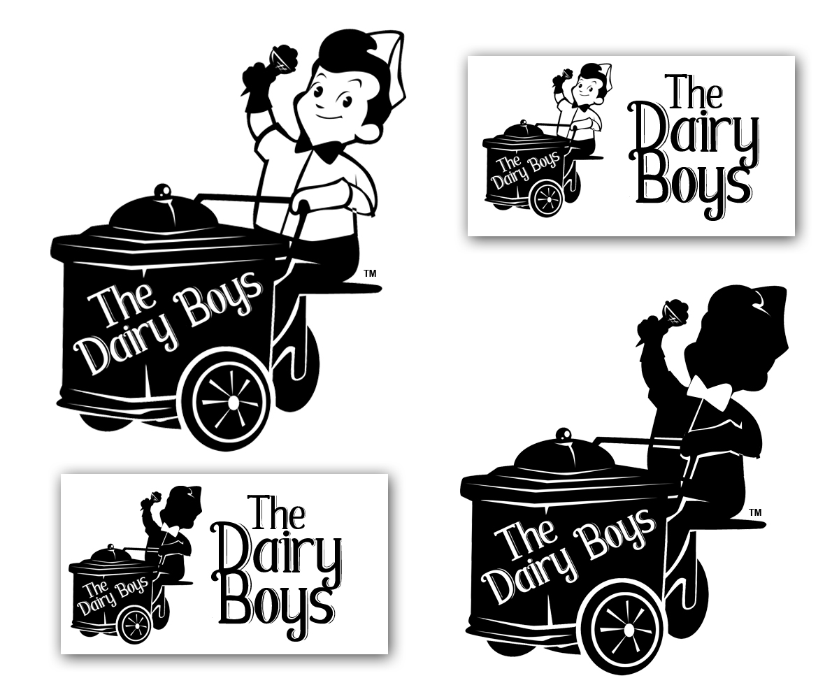 Logo Design by alemi for The Dairy Boys | Design #15790031