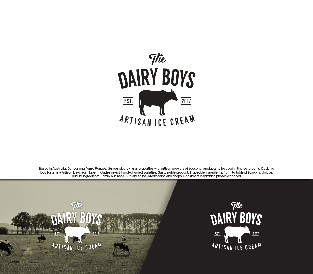 Design de Logo par GBDESIGN pour The Dairy Boys | Design #15800126