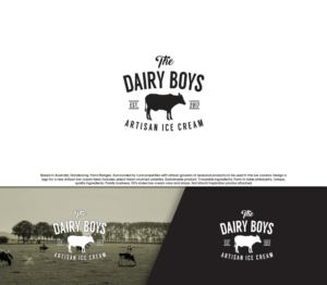 Logo Design by GBDESIGN for The Dairy Boys | Design: #15800126