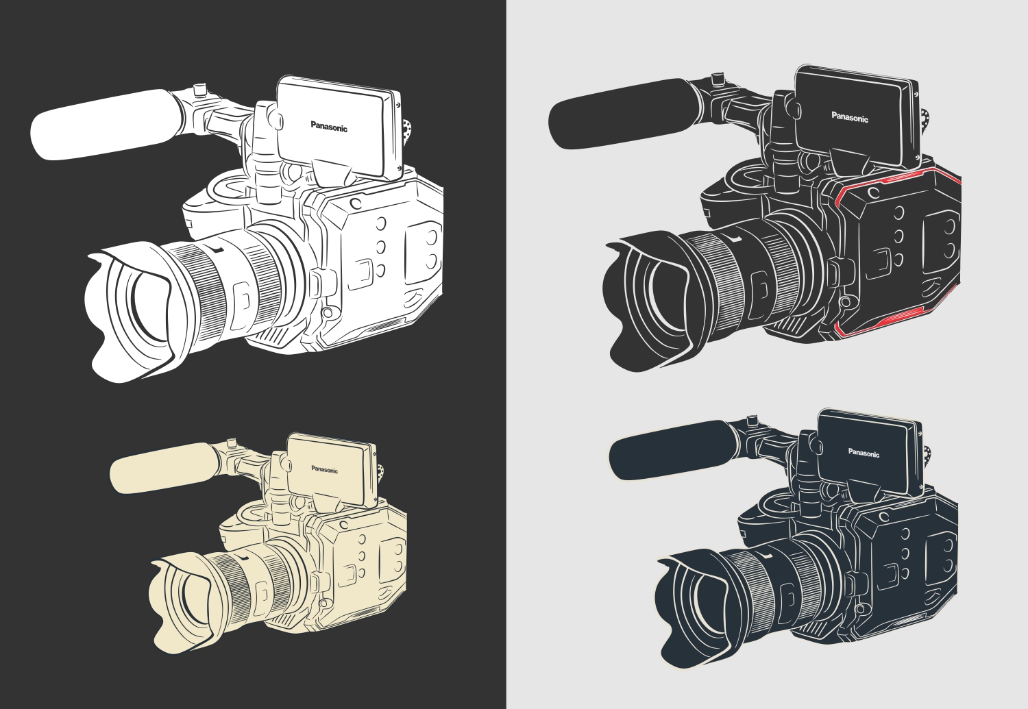 Diseño Con Ilustración por takackrist para Pro Video Systems | Diseño #15725257
