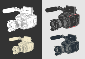 Diseño Con Ilustración por takackrist para Pro Video Systems | Diseño: #15725257