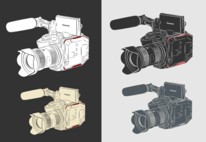 Diseño Con Ilustración por takackrist para Pro Video Systems | Diseño: #15789170