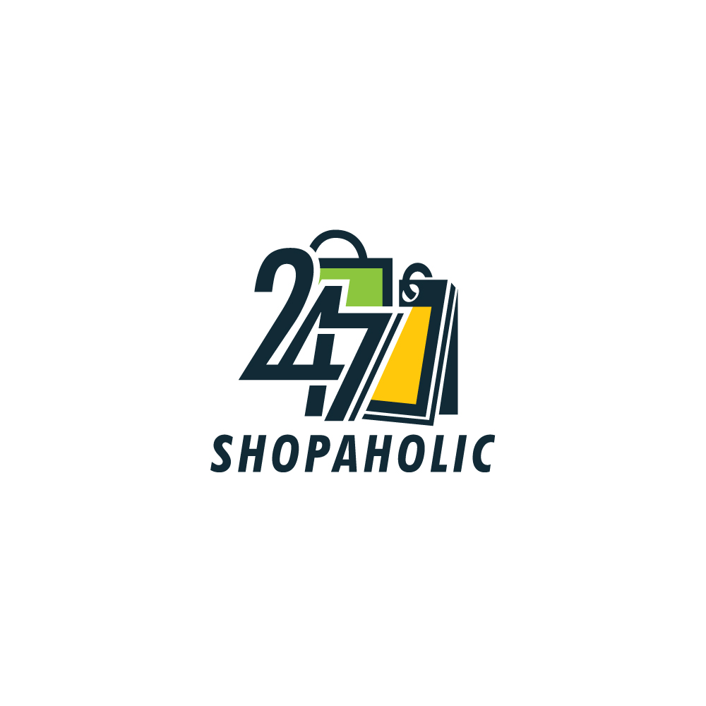 Logo Design by Sujit Banerjee for 247 Shopaholic | Design #15701928