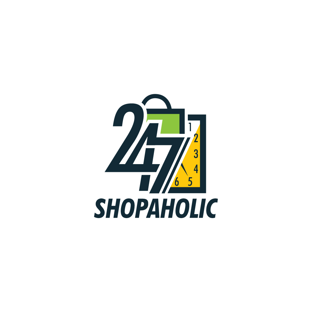 Logo Design by Sujit Banerjee for 247 Shopaholic | Design #15701929