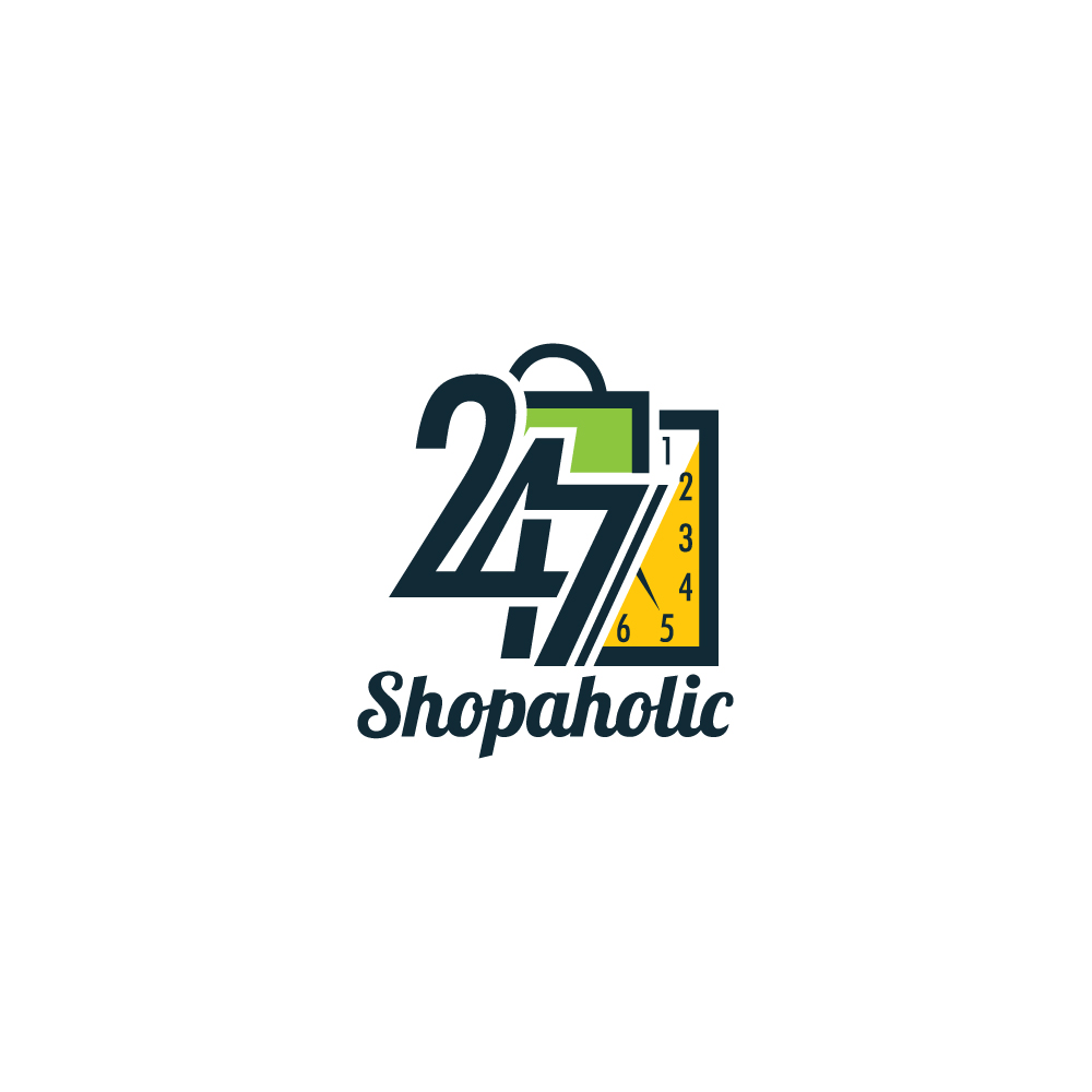 Logo Design by Sujit Banerjee for 247 Shopaholic | Design #15729904