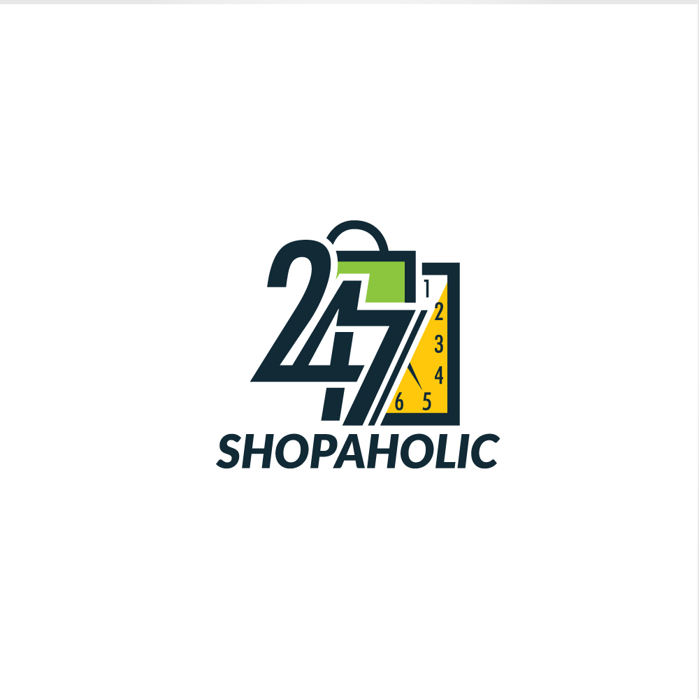Logo Design by Sujit Banerjee for 247 Shopaholic | Design #15729905