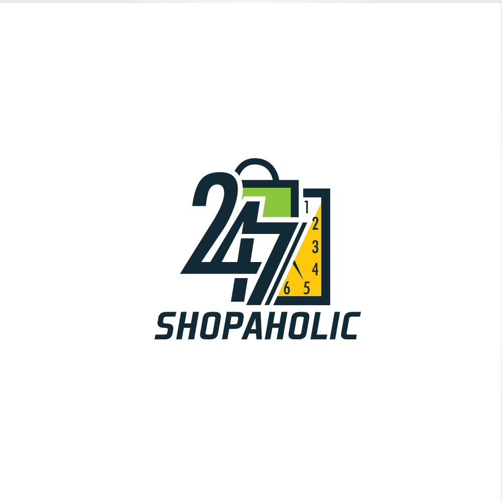 Logo Design by Sujit Banerjee for 247 Shopaholic | Design #15729908