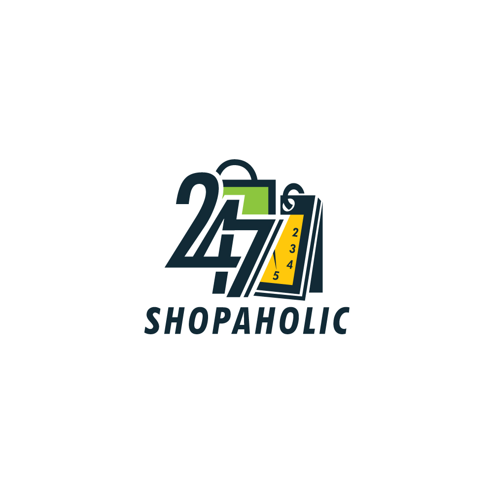 Logo Design by Sujit Banerjee for 247 Shopaholic | Design #15774370