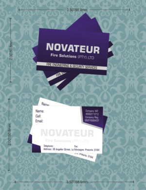 Business Card Design by kh.mubashar