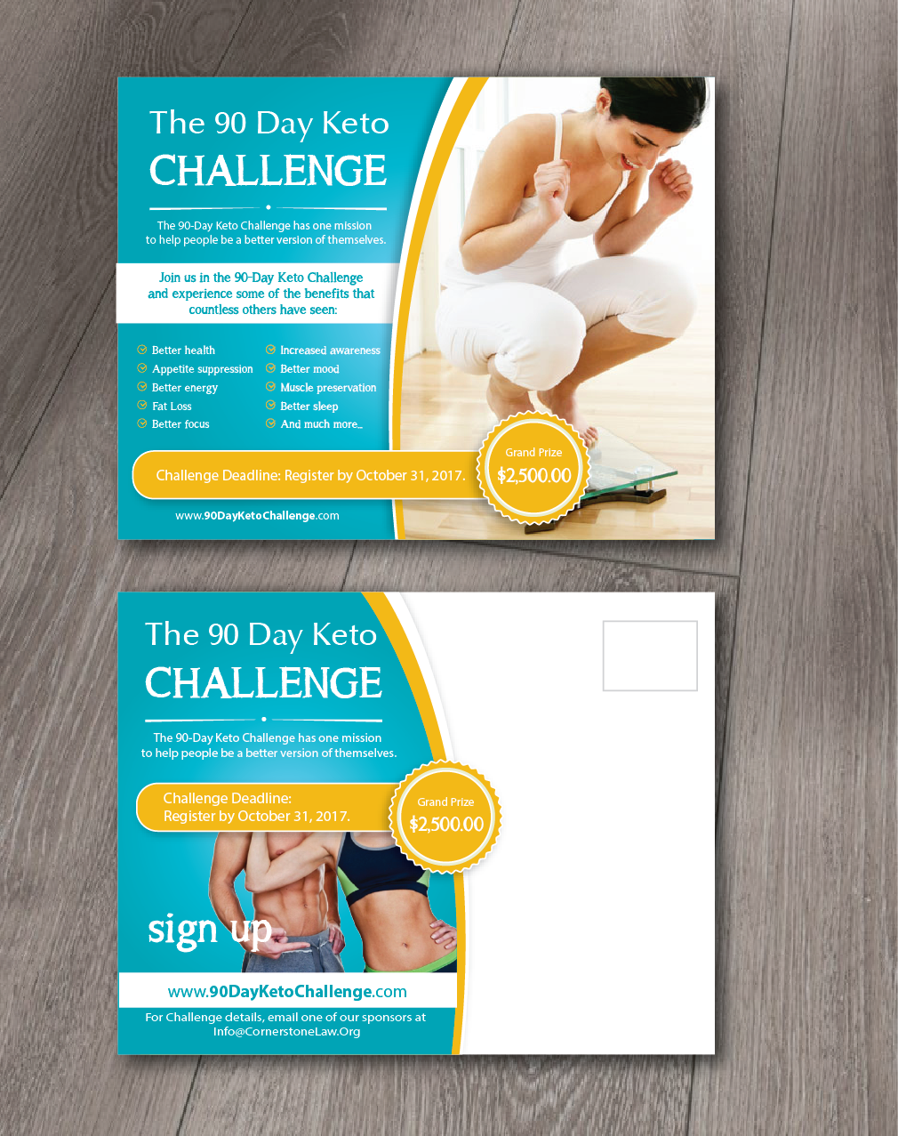 Design de Carte Postale par alex989 pour CORNERSTONE LAW GROUP | Design #15703796
