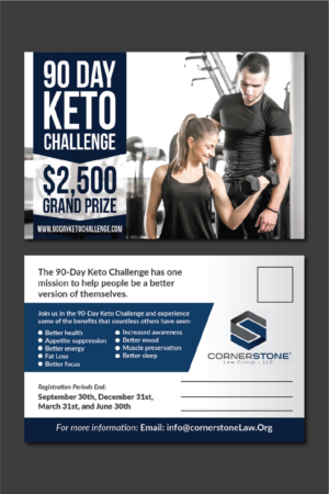 Design de Carte Postale par Deziners Zone pour CORNERSTONE LAW GROUP | Design : #15793206
