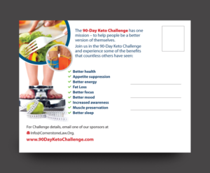 Design de Carte Postale par rkailas pour CORNERSTONE LAW GROUP | Design : #15744212