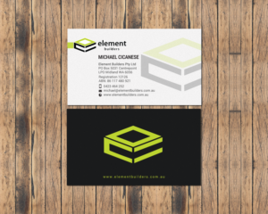 Business Card Design by chandrayaan.creative for Element Builders | Design: #15703622