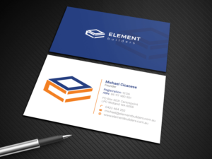Business Card Design by Graphic Flame for Element Builders | Design: #15703902