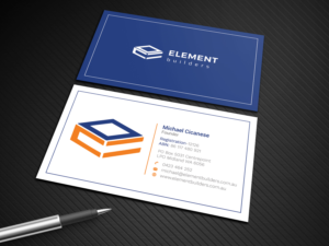 Business Card Design by Graphic Flame for Element Builders | Design: #15703905
