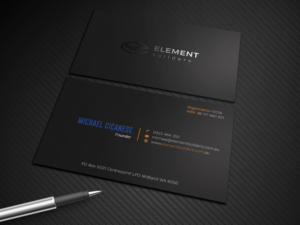 Business Card Design by Graphic Flame for Element Builders | Design: #15703915