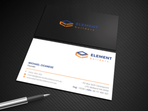 Business Card Design by Graphic Flame for Element Builders | Design: #15703934