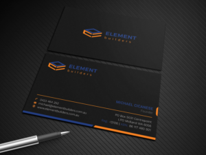 Business Card Design by Graphic Flame for Element Builders | Design: #15703976