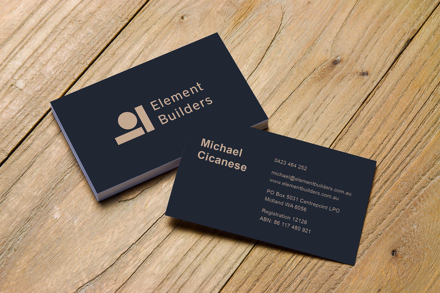 Business Card Design by theChara for Element Builders | Design #15805933