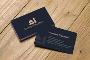 Business Card Design by theChara for Element Builders | Design: #15805934
