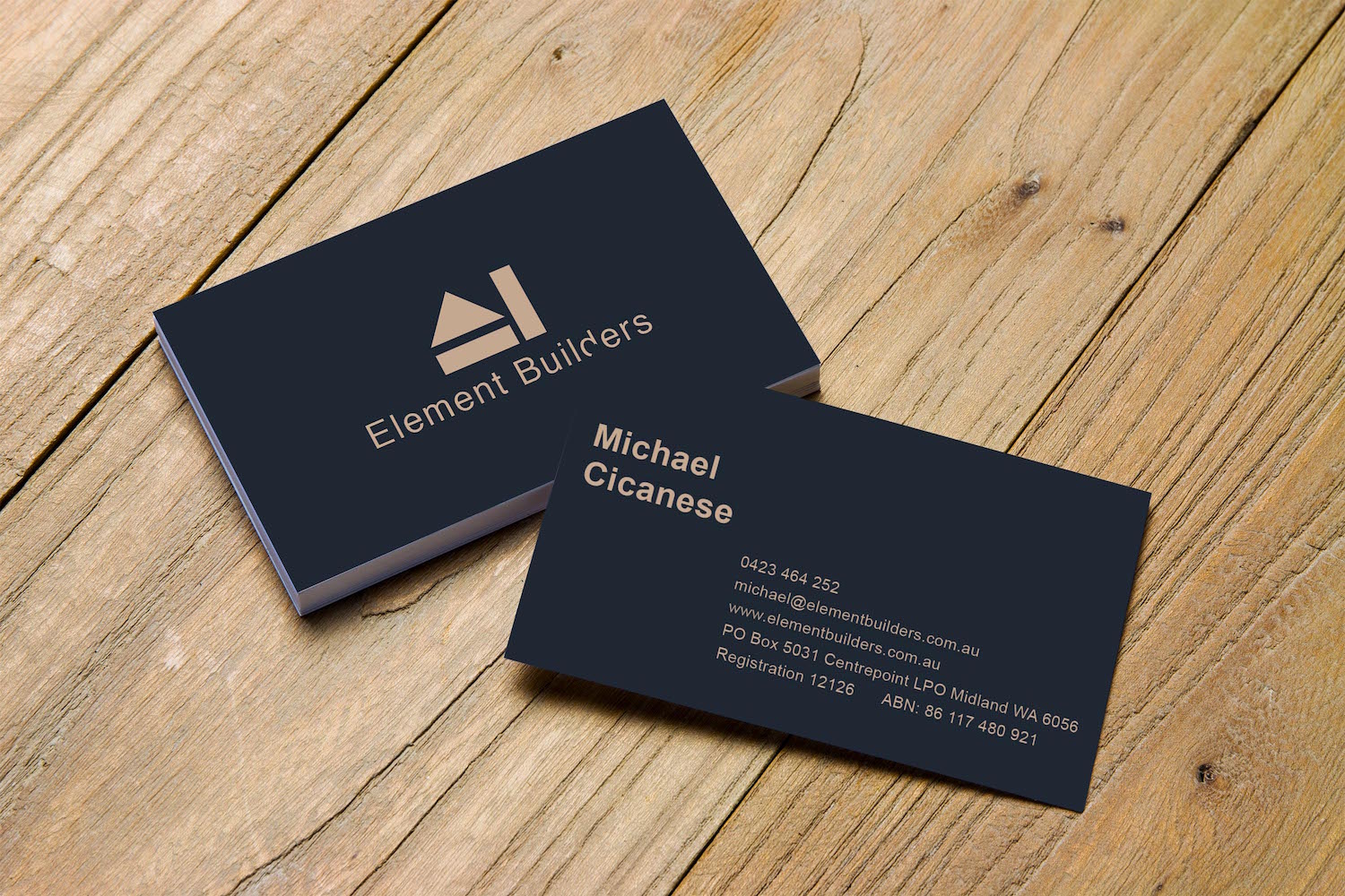 Business Card Design by theChara for Element Builders | Design #15805936