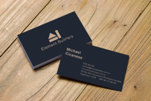 Business Card Design by theChara for Element Builders | Design: #15805936