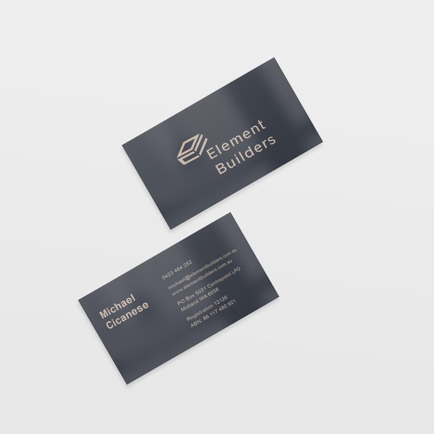 Business Card Design by theChara for Element Builders | Design #15807194