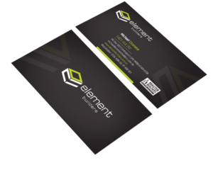 Business Card Design by TRZN for Element Builders | Design: #15845522