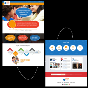 Web Design by lemosys infotech for Express Yourself English Academy | Design #15732523