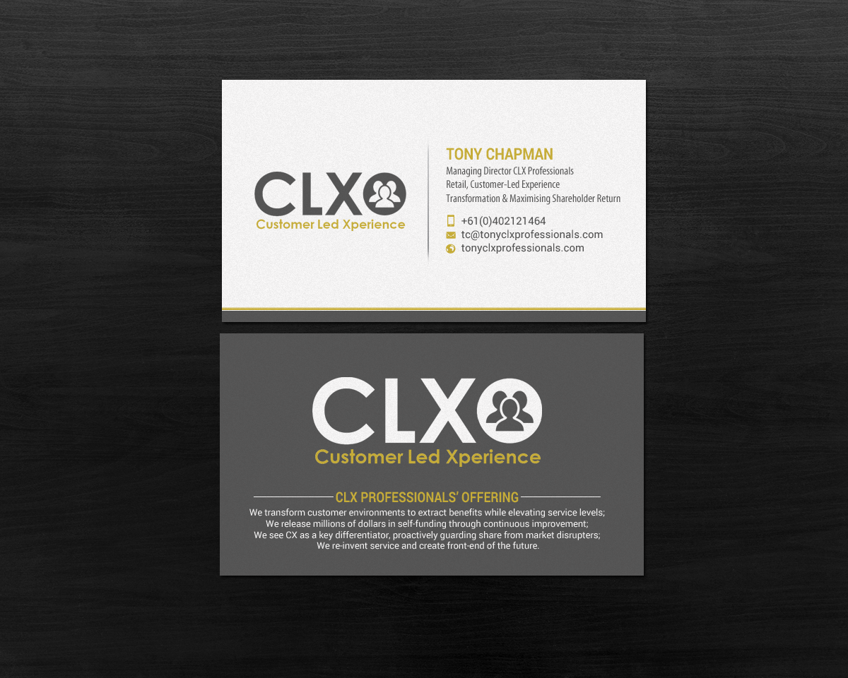 Business Card Design by chandrayaan.creative for this project | Design #15703722