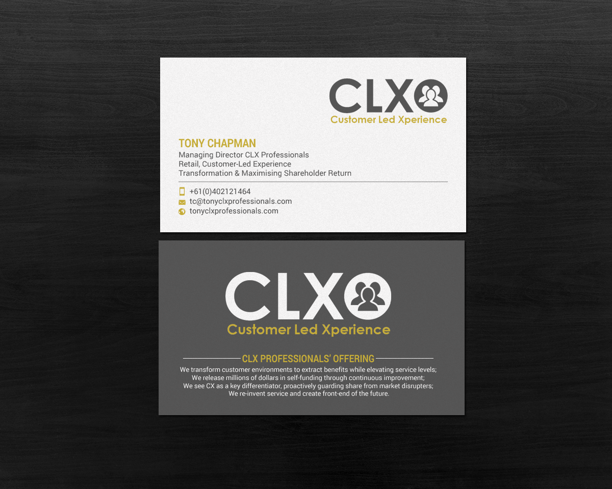 Business Card Design by chandrayaan.creative for this project | Design #15703725