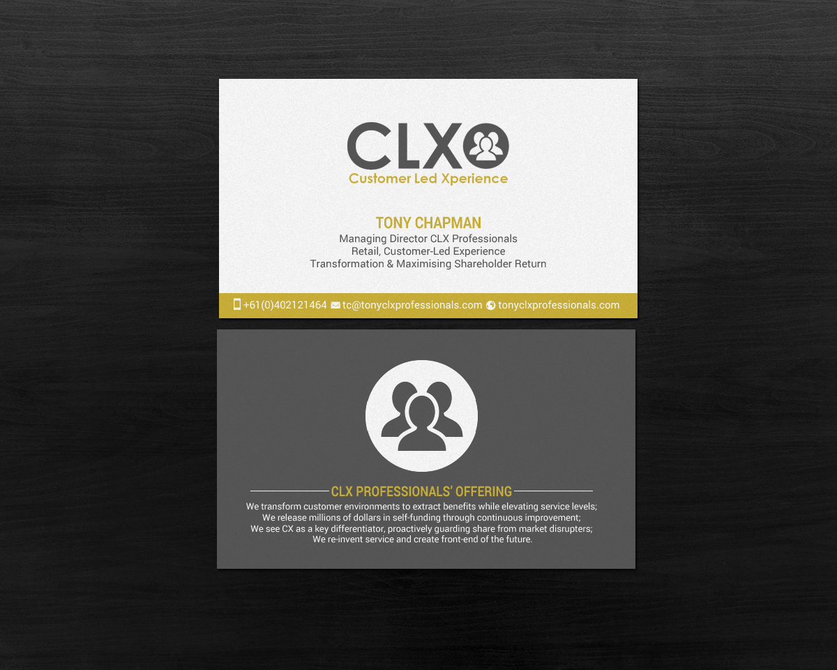 Business Card Design by chandrayaan.creative for this project | Design #15703871