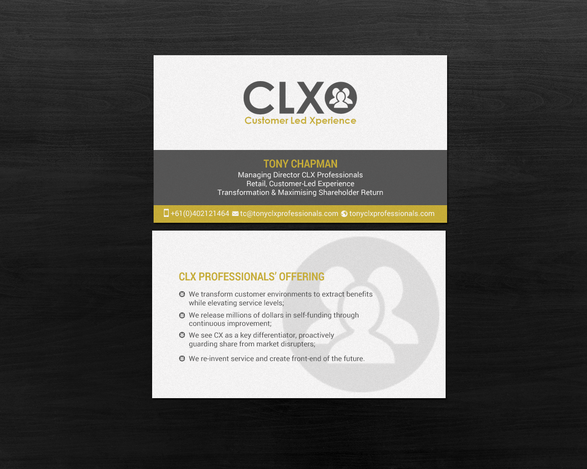 Business Card Design by chandrayaan.creative for this project | Design #15703873